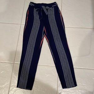 Express striped pants